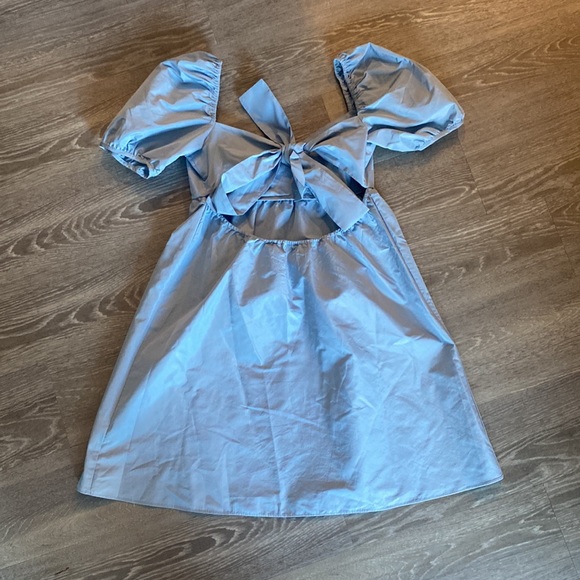 Wilfred babydoll dress light blue size S - Picture 2 of 2
